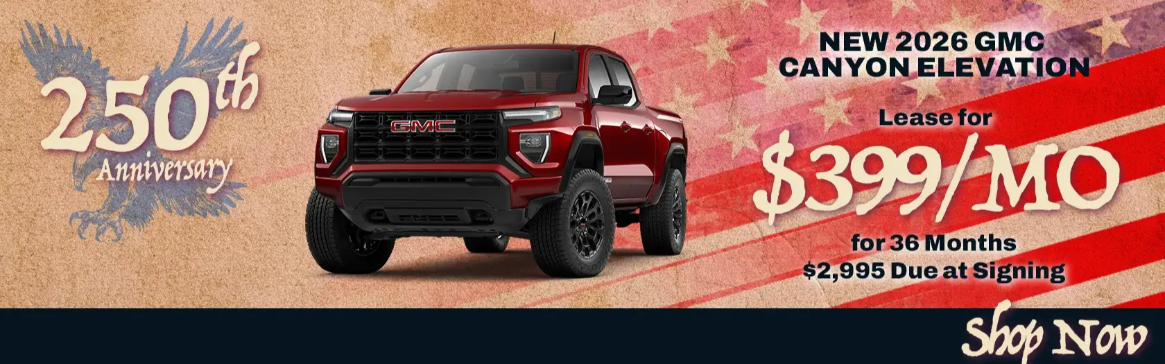 New 2026 GMC Canyon Special